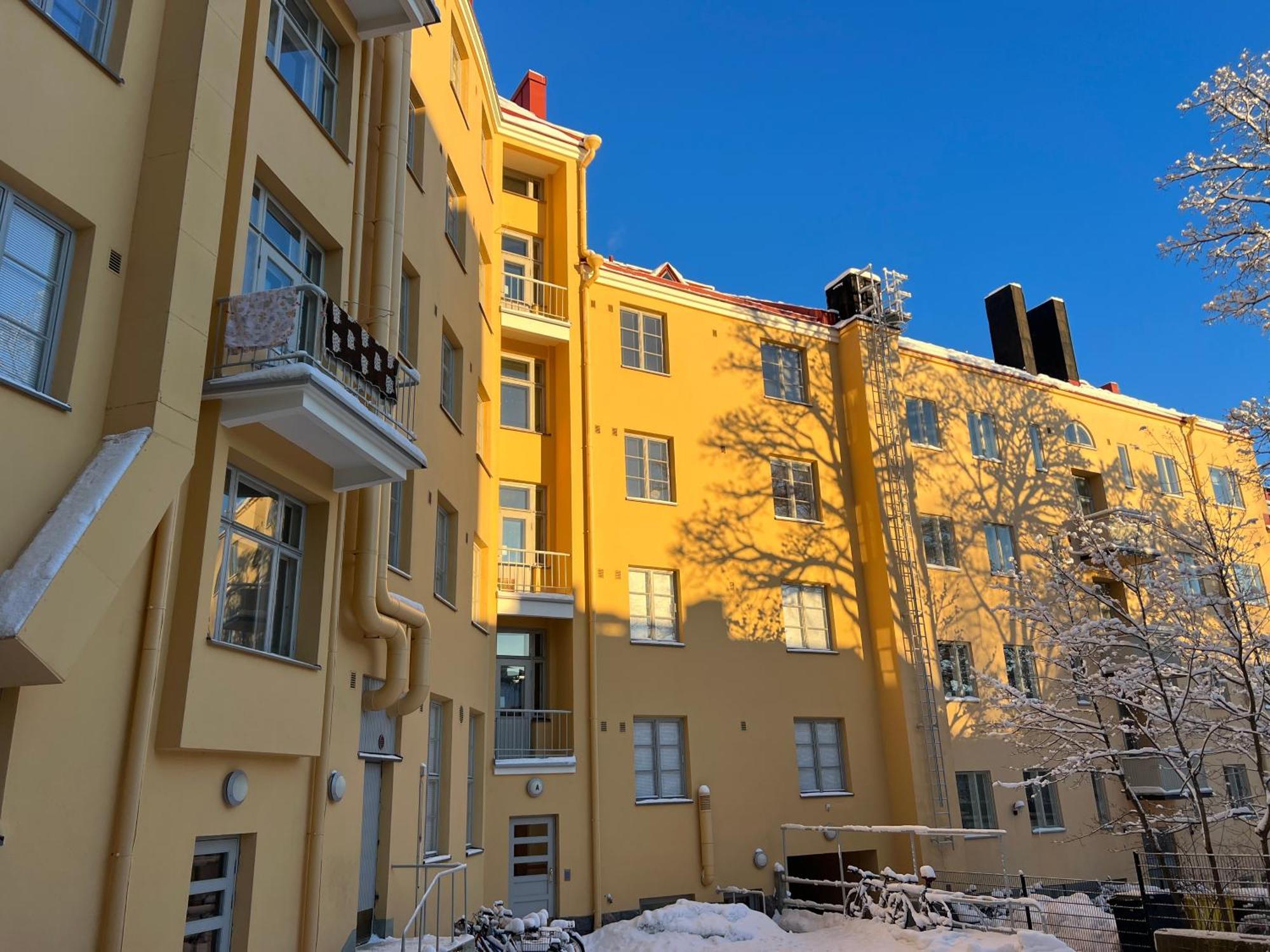 Valoisa & Mukava Koti Vallilassa Helsinki Bagian luar foto
